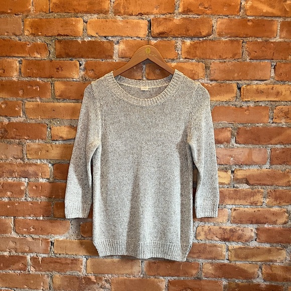 J Crew + Sweater + Cream + Size Small - Picture 1 of 3